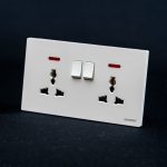 Twin Socket Scneme(White)