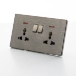 Twin Socket  Scneme(Grey)